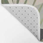Abstract Art Tropical Leaves 49 Bath Mat Gallery Image 2