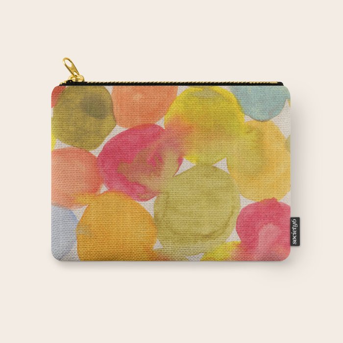 Watercolor Party #3 Carry All Pouch Gallery Image 1