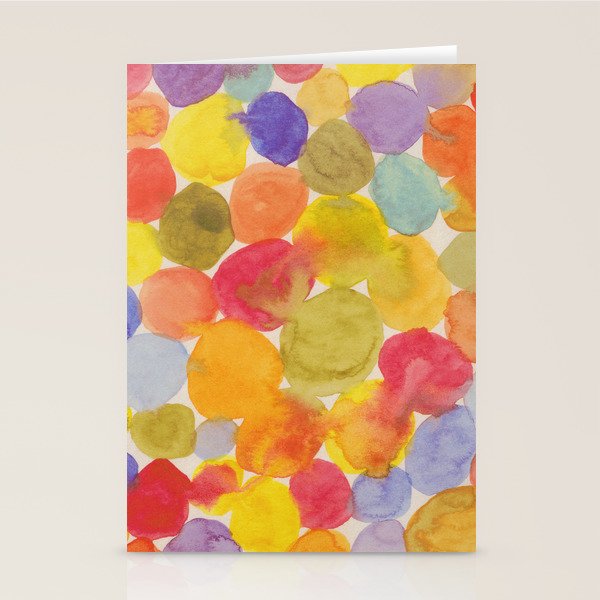 Watercolor Party #3 Stationery Card Gallery Image 2