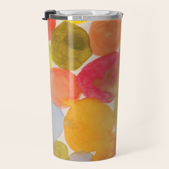 Watercolor Party #3 Travel Mug Gallery Image 3