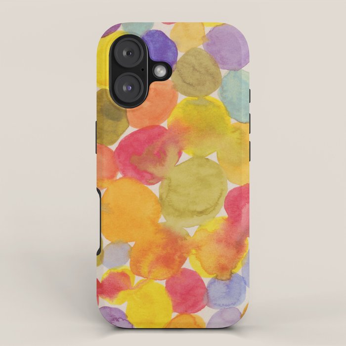 Watercolor Party #3 iPhone Case Gallery Image 1