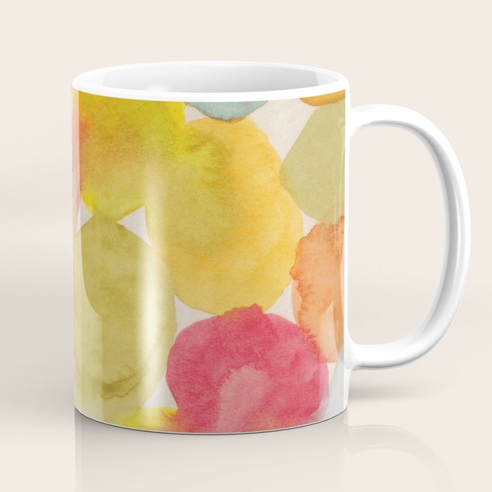 Watercolor Party #3 Coffee Mug Gallery Image 1