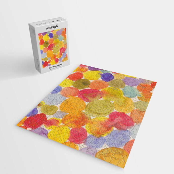 Watercolor Party #3 Jigsaw Puzzle Gallery Image 2