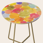 Watercolor Party #3 Side Table Gallery Image 2