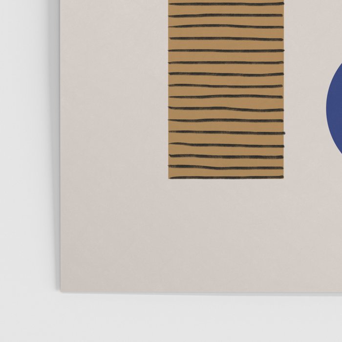 Blue Circle #1 Poster Gallery Image 3