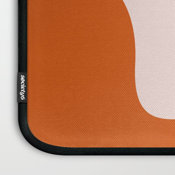 fluid waves mid century summer Laptop Sleeve Gallery Image 3