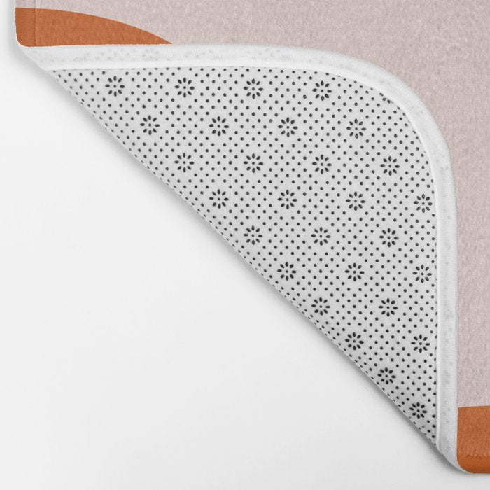 fluid waves mid century summer Bath Mat Gallery Image 2