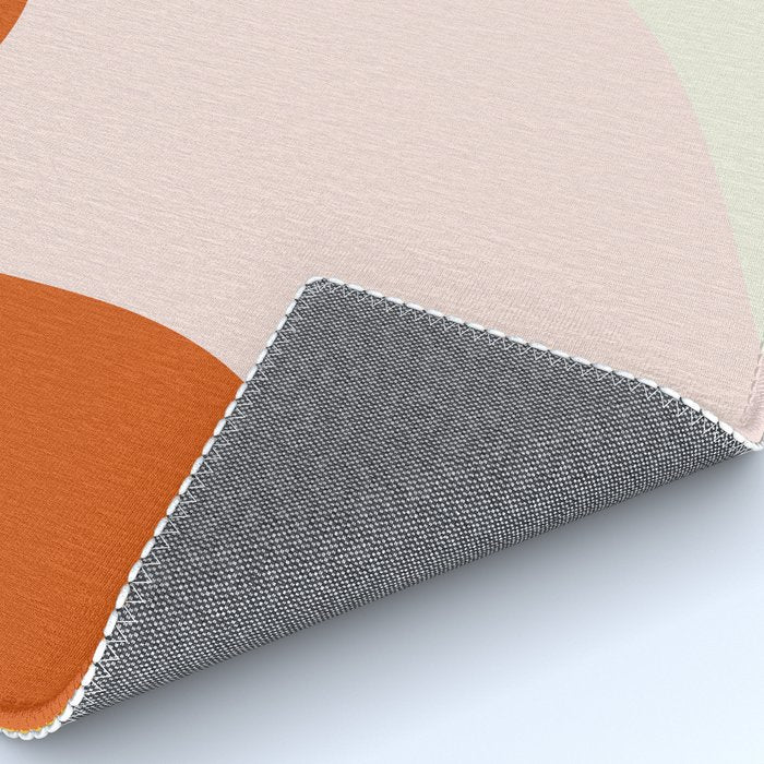 fluid waves mid century summer Rug Gallery Image 4