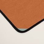 fluid waves mid century summer Desk Mat Gallery Image 4