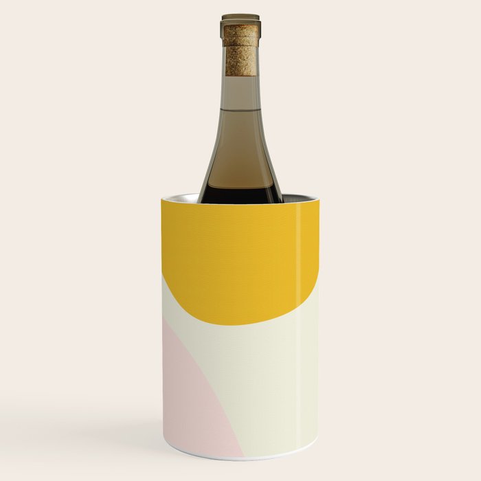 fluid waves mid century summer Wine Chiller Gallery Image 3
