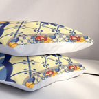 talavera mexican tile in blu Pillow Sham Gallery Image 3