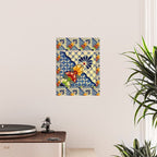 talavera mexican tile in blu Poster Gallery Image 2