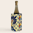 talavera mexican tile in blu Wine Chiller Gallery Image 3