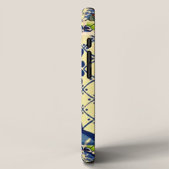 talavera mexican tile in blu iPhone Case Gallery Image 2