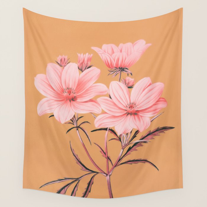 Garden Flowers 12 Wall Tapestry Gallery Image 1