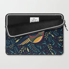 Peace Bird | Navy Laptop Sleeve Gallery Image 2