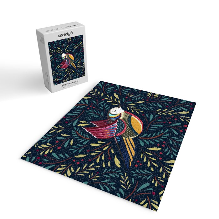 Peace Bird | Navy Jigsaw Puzzle Gallery Image 2