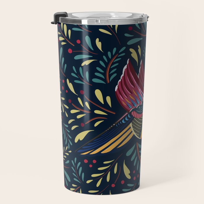 Peace Bird | Navy Travel Mug Gallery Image 3