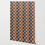 Checkered Multicolor Pattern XII Retro Wallpaper Gallery Image 2
