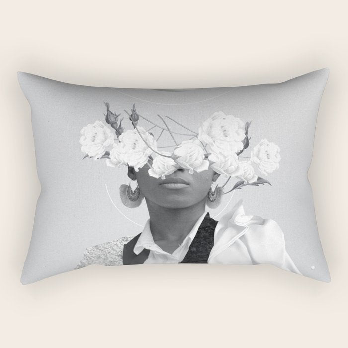 The power of your Contrast Rectangular Pillow Gallery Image 1