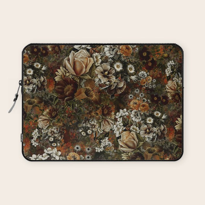 Night Garden Gold Laptop Sleeve Gallery Image 1
