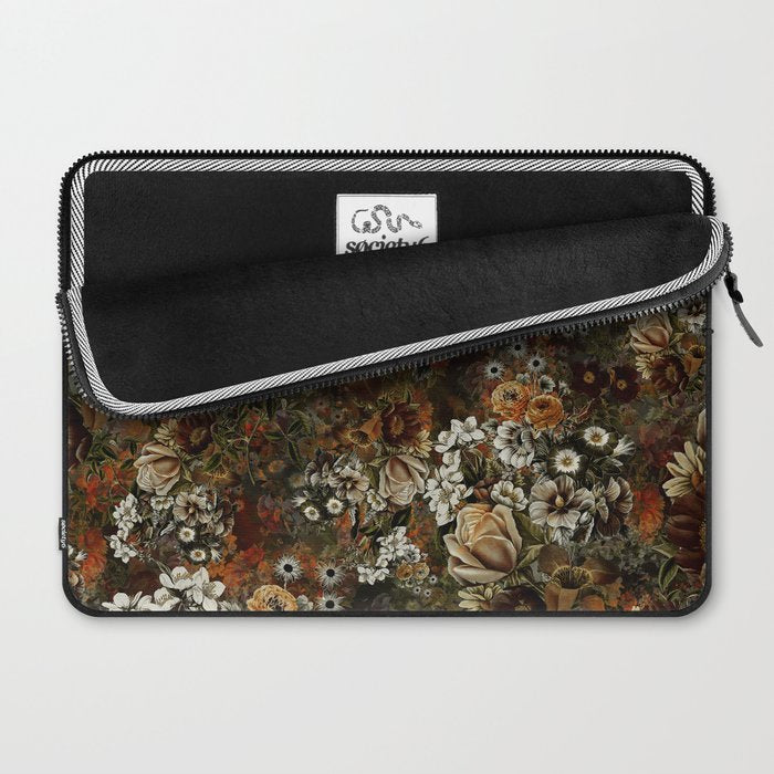 Night Garden Gold Laptop Sleeve Gallery Image 2