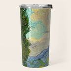 Cypresses Oil Painting Landscape Vincent van Gogh Travel Mug Gallery Image 2