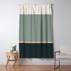 Contemporary Color Block LV Window Curtain Gallery Image 5
