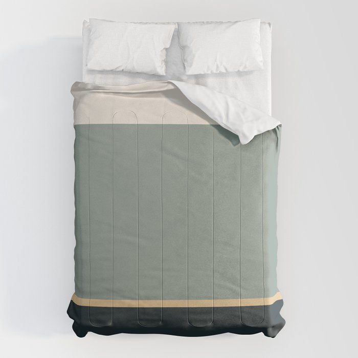 Contemporary Color Block LV Comforter Gallery Image 1