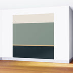Contemporary Color Block LV Wall Mural Gallery Image 2