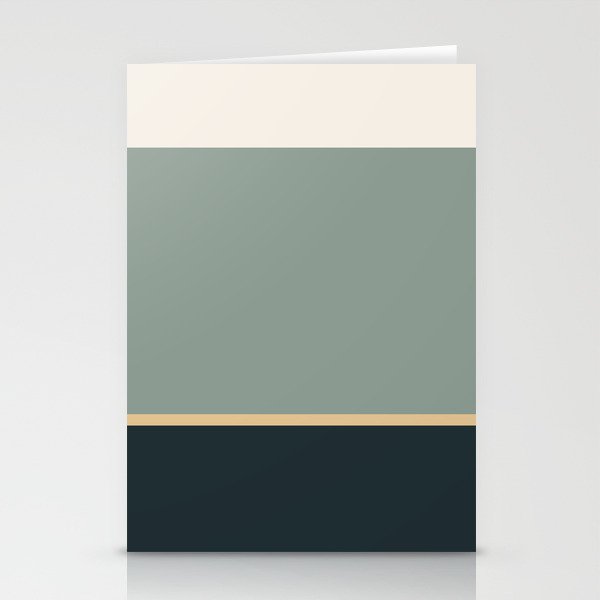 Contemporary Color Block LV Stationery Card Gallery Image 2