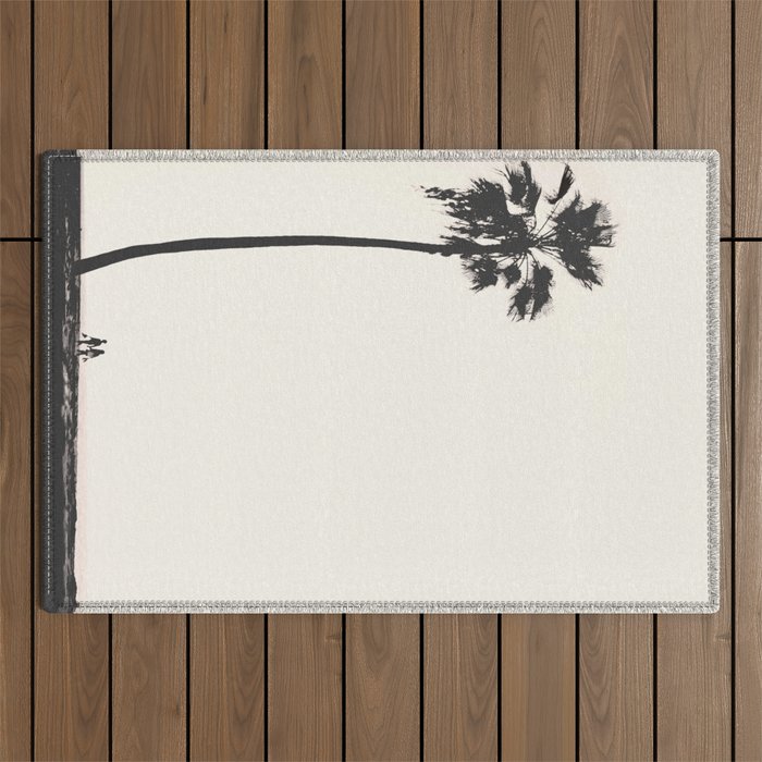 Moment under the coast palm tree Outdoor Rug Gallery Image 1