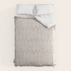 Feather Ikat - Taupe Comforter Gallery Image 6