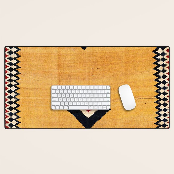 Qashqaâi Fars Southwest Persian Kilim Print Desk Mat Gallery Image 1