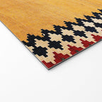 Qashqaâi Fars Southwest Persian Kilim Print Welcome Mat Gallery Image 2
