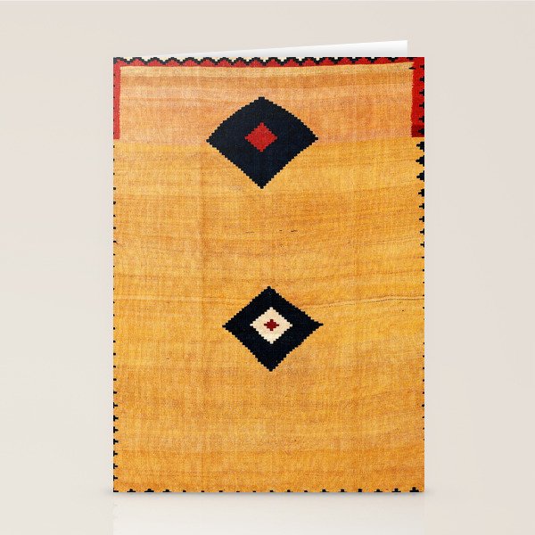 Qashqaâi Fars Southwest Persian Kilim Print Stationery Card Gallery Image 2