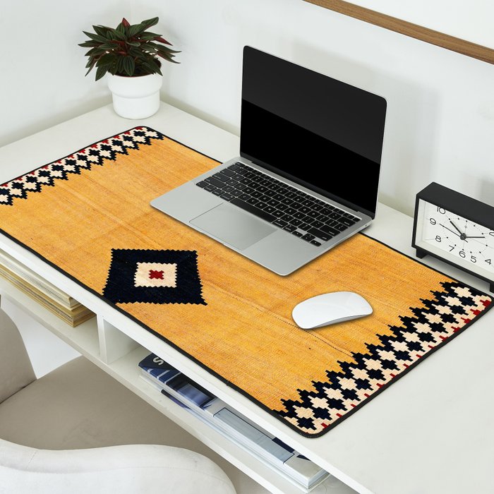 Qashqaâi Fars Southwest Persian Kilim Print Desk Mat Gallery Image 2