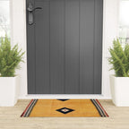 Qashqaâi Fars Southwest Persian Kilim Print Welcome Mat Gallery Image 3