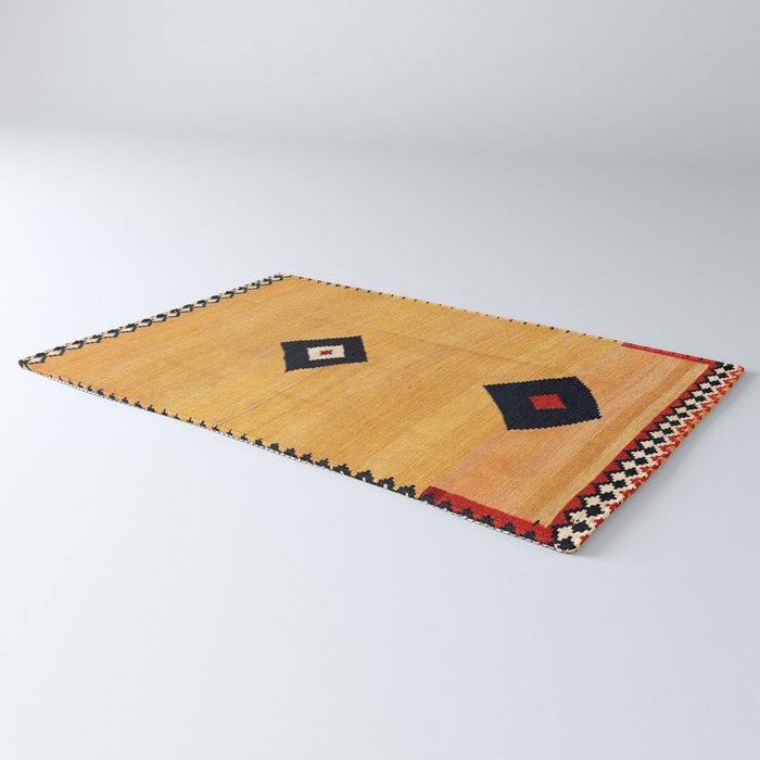 Qashqaâi Fars Southwest Persian Kilim Print Rug Gallery Image 3