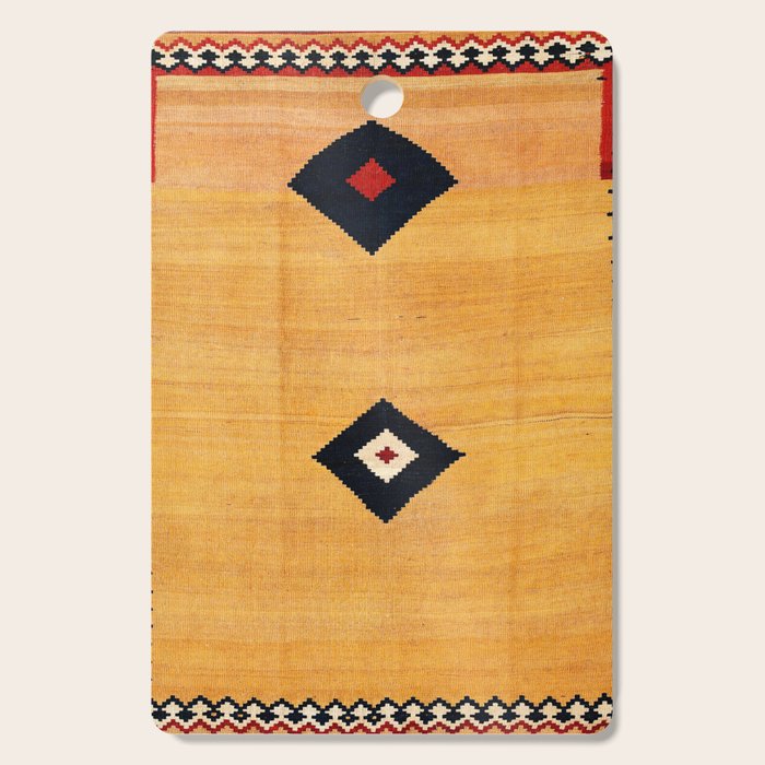 Qashqaâi Fars Southwest Persian Kilim Print Cutting Board Gallery Image 1