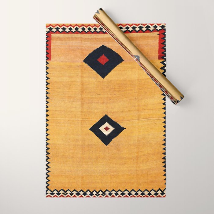 Qashqaâi Fars Southwest Persian Kilim Print Wrapping Paper Gallery Image 1