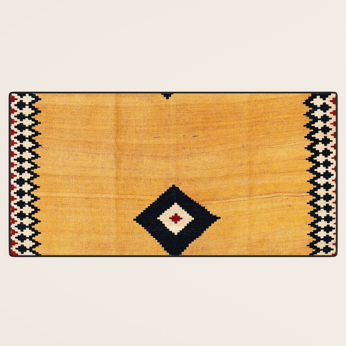 Qashqaâi Fars Southwest Persian Kilim Print Desk Mat Gallery Image 3