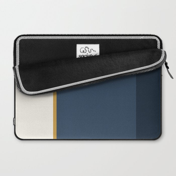 Contemporary Color Block XXXVI Laptop Sleeve Gallery Image 2