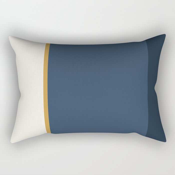Contemporary Color Block XXXVI Rectangular Pillow Gallery Image 1