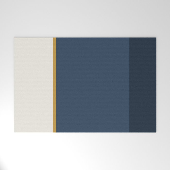 Contemporary Color Block XXXVI Welcome Mat Gallery Image 1