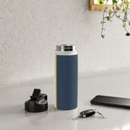 Contemporary Color Block XXXVI Water Bottle Gallery Image 4