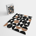 Mid-Century Modern Pattern No.1 - Concrete and Wood Jigsaw Puzzle Gallery Image 2