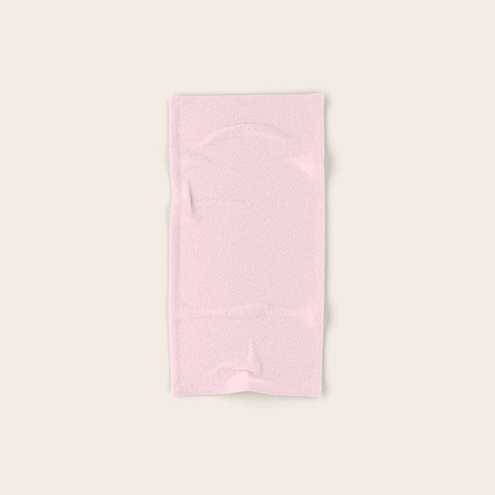 Modern blush pink solid color background design Bath Towel Gallery Image 1