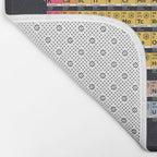 Periodic Table of Elements B - Black Bath Mat Gallery Image 2