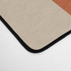 Checked in Burnt Orange Desk Mat Gallery Image 4